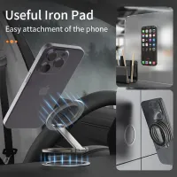 Magnetic Phone Ring Holder with Kickstand thumbnail 5
