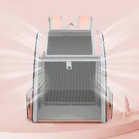 Breathable Pet Cat Carrier Backpack thumbnail 2