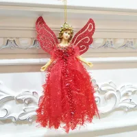 Glitter Christmas Angel Tree Topper thumbnail 3