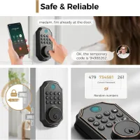 Arpha D280W WIFI Smart Door Lock thumbnail 5