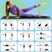 Heavy Duty Resistance Bands Set (5-Piece) thumbnail 4