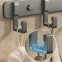 Aluminum Wall Mount Hook Rack thumbnail 5
