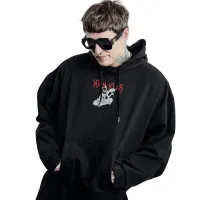 Satan KLAB Graphic Harajuku Hoodie thumbnail 3