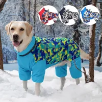 Waterproof Winter Dog Jacket for Large Breeds thumbnail 1