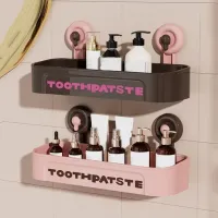Suction Cup Storage Rack Organizer thumbnail 5