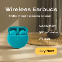 TWS Wireless Half In-Ear Bluetooth Earbuds thumbnail 5