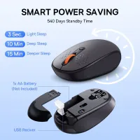 Baseus F01B Bluetooth Silent Wireless Mouse thumbnail 5