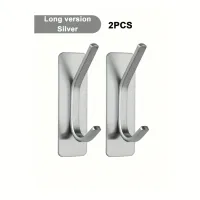 No Drill Adhesive Wall Hooks (4-Pack) thumbnail 4