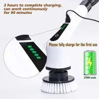 Cordless Spin Scrubber Cleaning Brush thumbnail 2