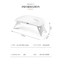 Mini UV LED Nail Lamp 6W thumbnail 3