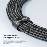 Essager 100W USB-C to USB-C PD Cable thumbnail 4