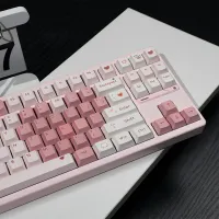 Love Heart Cherry Profile PBT Keycaps thumbnail 2