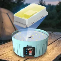 Solar LED Camping Lantern with Power Bank thumbnail 1