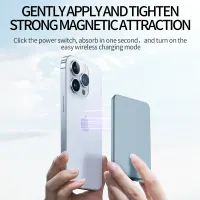 Ultra Thin Alloy Magnetic Power Bank thumbnail 3