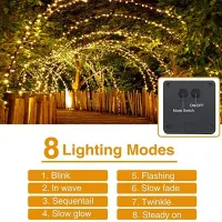 Solar LED Fairy String Lights thumbnail 5