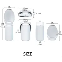 Portable Pet Water Bottle 550ml thumbnail 2