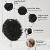 Silicone Exfoliating Bath Brush thumbnail 5