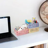Foldable Storage Baskets with Handles thumbnail 2