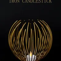 Nordic Metal Candle Lantern Holder thumbnail 6