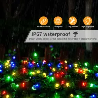 328ft Solar Fairy String Lights thumbnail 3