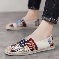 Men's Summer Linen Breathable Casual Flats thumbnail 3