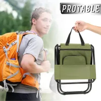 Folding Fishing Stool with Cooler thumbnail 5