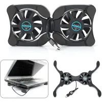 Foldable USB Laptop Cooling Fan Stand thumbnail 6