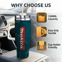 Makita Tool Vacuum Flask 40oz thumbnail 2