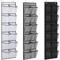 Over the Door 12-Pocket Mesh Shoe Organizer thumbnail 1