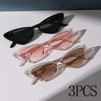 3 Pack Small Cat Eye Sunglasses Set thumbnail 1