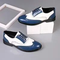 Mixed Colors Retro Mens Dress Shoes thumbnail 2