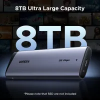 UGREEN 20Gbps M.2 SSD Enclosure thumbnail 5