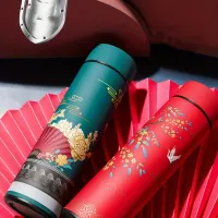 Retro Smart Temperature Display Water Bottle thumbnail 5
