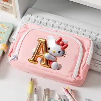 Pencil Case Pen Bag Organizer Pouch Student Back To School Supplies Office University Stationery Sanrio Hello Kitty Pen Box Gift thumbnail 2