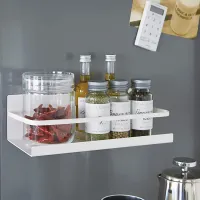 Magnetic Fridge Organizer Shelf thumbnail 1