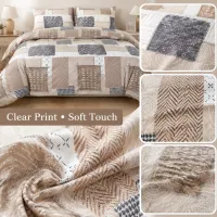 Boho Patchwork Duvet Cover Set thumbnail 5