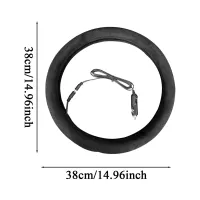 12V Heated Steering Wheel Cover thumbnail 6