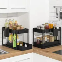 2-Tier Under Sink Sliding Organizer (2-Pack) thumbnail 4