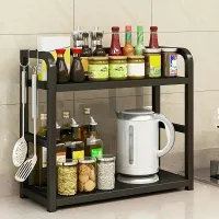 2-Tier Metal Kitchen Shelf Organizer thumbnail 5