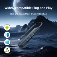 5-in-1 USB C Hub with PD Charging thumbnail 4