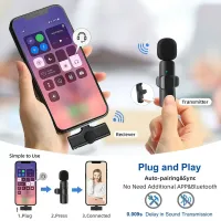 Wireless Lavalier 2.4G Mini Microphone thumbnail 2