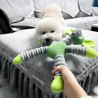 Indestructible Plush Squeaky Dog Toy thumbnail 3