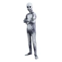 Kids Halloween Ghost Costume Bodysuit thumbnail 3