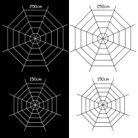 Halloween Giant Spider Web Decoration thumbnail 6