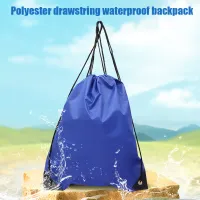 Waterproof Drawstring Gym Bag thumbnail 5
