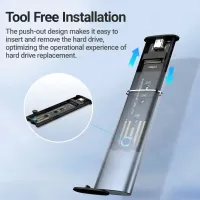 10Gbps M.2 SSD Enclosure USB-C thumbnail 4