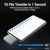 JEYI 2230 M.2 NVMe SSD Enclosure thumbnail 2