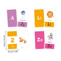 58PCS ABC Alphabet Flashcards Set thumbnail 2