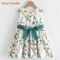Floral Princess Girls Dress 3-7Y thumbnail 2