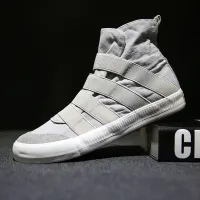 Men's High Top Canvas Slip-On Shoes thumbnail 3
